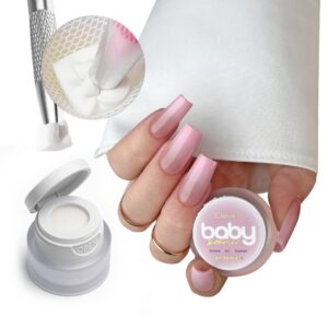 Clavier Żel Baby Boomer 3w1 Nailsology P02 Barbielle pastelowy róż 3g ombre