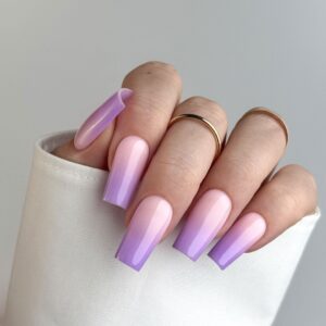 Clavier Żel Baby Boomer 3w1 Nailsology P08 Lavendelle lawenda 3g ombre — zdjęcie 2
