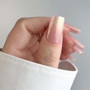 Clavier Żel Baby Boomer 3w1 Nailsology S02 Sheen szampański glow 3g ombre — zdjęcie 4