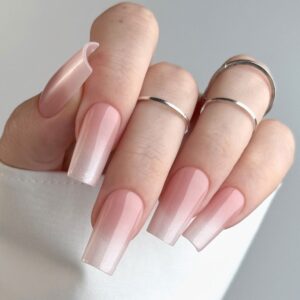 Clavier Żel Baby Boomer 3w1 Nailsology S03 Starlit biała perła 3g ombre — zdjęcie 2