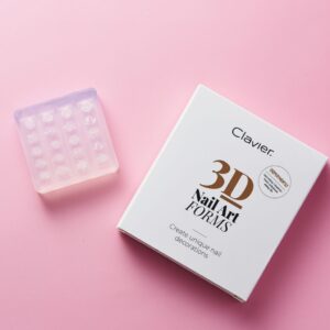 Clavier formy silikonowe do zdobień 3D Nail Art Forms nr 02 róże — zdjęcie 4