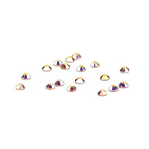 Cyrkonie do paznokci szklane SS6 Crystal AB 1440 szt — zdjęcie 2