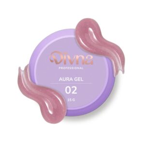 DIVNA Aura Gel 02 – żel budujący do paznokci średniogęsty, 15 g