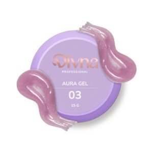 DIVNA Aura Gel 03 – różowy żel budujący do paznokci średniogęsty, 15 g