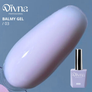 DIVNA Balmy Gel 03 jasno różowy żel o konsystencji bazy 13 ml — zdjęcie 1