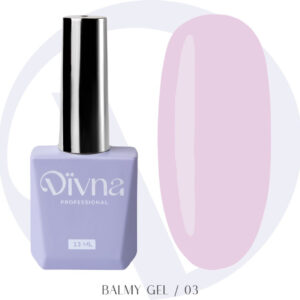 DIVNA Balmy Gel 03 jasno różowy żel o konsystencji bazy 13 ml