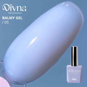 DIVNA Balmy Gel 05 13 ml – Mleczno różowy Żel o Konsystencji Bazy do Wzmocnienia Paznokci — zdjęcie 1