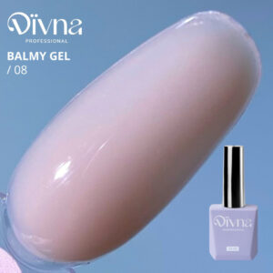 DIVNA Balmy Gel 08 jasno różowy żel o konsystencji bazy 13 ml