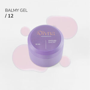 DIVNA Balmy Gel 12 jasno różowy żel o konsystencji bazy 30 ml
