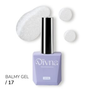 DIVNA Balmy Gel 17 mleczny żel z drobinkami o konsystencji bazy 13 ml