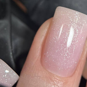 DIVNA Balmy Gel 19 różowy żel z drobinkami o konsystencji bazy 13 ml — zdjęcie 1