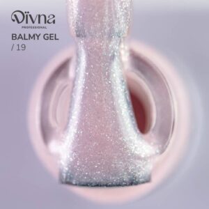 DIVNA Balmy Gel 19 różowy żel z drobinkami o konsystencji bazy 13 ml — zdjęcie 6