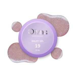 DIVNA Balmy Gel 19 – brudno-różowy średniogęsty żel budujący, 15ml, słoiczek