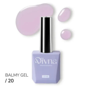 DIVNA Balmy Gel 20 13 ml – Mleczno-Różowy Żel o Konsystencji Bazy do Wzmocnienia Paznokci