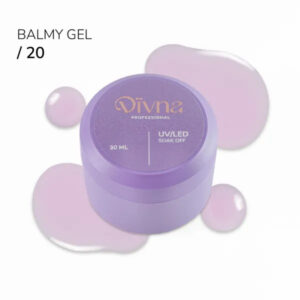 DIVNA Balmy Gel 20 – różowy żel o Konsystencji Bazy 30 ml