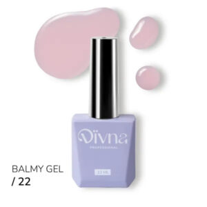 DIVNA Balmy Gel 22 13 ml – Mleczno Różowy Żel o Konsystencji Bazy do Wzmocnienia Paznokci