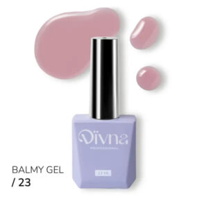 DIVNA Balmy Gel 23 13 ml –Mleczno Różowy Żel o Konsystencji Bazy do Wzmocnienia Paznokci