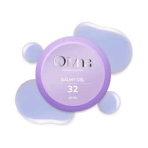 DIVNA Balmy Gel 32 – niebieski żel budujący o konsystencji Rubber Base, 15 ml