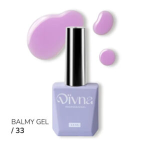 DIVNA Balmy Gel 33 – różowy żel budujący o konsystencji Rubber Base, 13 ml