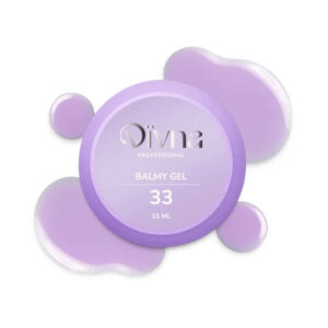 DIVNA Balmy Gel 33 – fioletowy żel budujący o konsystencji Rubber Base, 15 ml