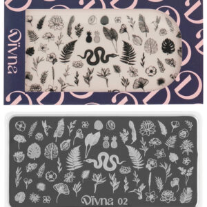 DIVNA Blaszka do Stampingu 002 — zdjęcie 1
