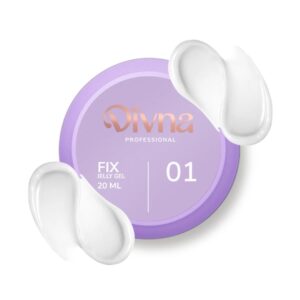 DIVNA Fix Jelly Gel 01 20 ml Mleczny żel o konsystencji galaretki