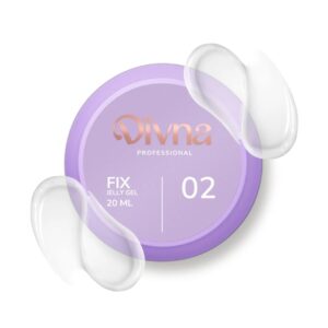 DIVNA Fix Jelly Gel 02 20 ml Przezroczysty żel budujący o konsystencji galaretki