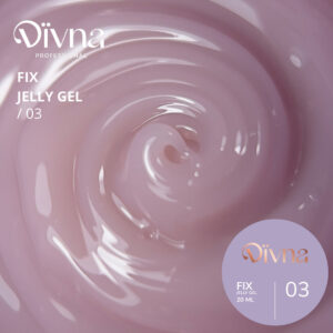 DIVNA Fix Jelly Gel 03 20 ml Beżowy żel o konsystencji galaretki — zdjęcie 1