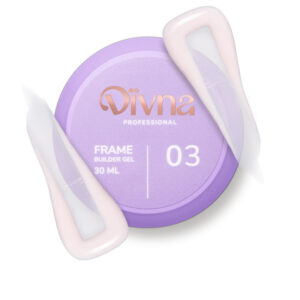 DIVNA Frame Builder Gel 03 30 ml - Żel Budujący do Paznokci, Samopoziomujący