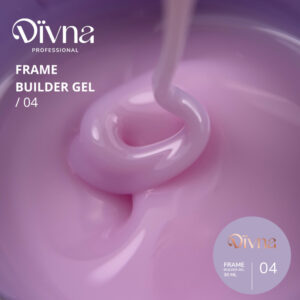 DIVNA Frame Builder Gel 04 30 ml różowy żel budujący do paznokci — zdjęcie 1