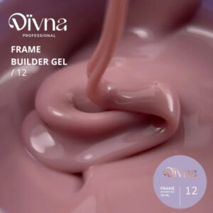 DIVNA Frame Builder Gel 12 30 ml – Jednofazowy Żel do Przedłużania Paznokci — zdjęcie 1