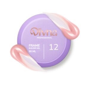 DIVNA Frame Builder Gel 12 30 ml – Jednofazowy Żel do Przedłużania Paznokci