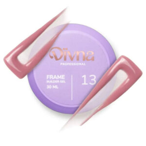 DIVNA Frame Builder Gel 13 30 ml – Żel Budujący Jednofazowy, Przezroczysty do Paznokci