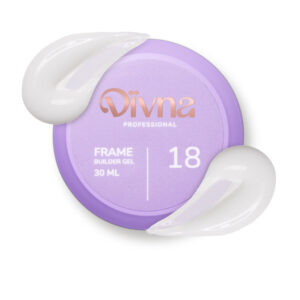 DIVNA Frame Builder Gel 18 30 ml mleczny żel budujący do paznokci