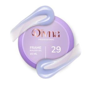 DIVNA Frame Builder Gel 29 15 ml niebieski żel do paznokci
