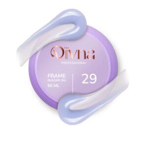 DIVNA Frame Builder Gel 29 50 ml niebieski żel do paznokci