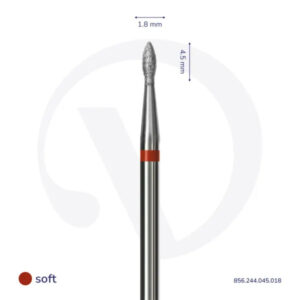 DIVNA Frez Diamentowy 856.244.045.018 (112) – Frez Płomień – 1,8 mm