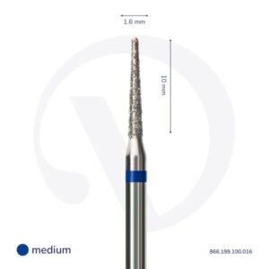 DIVNA Frez Diamentowy 866.199.100.016 (119) – Frez Szpic – 1,6 mm