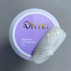 DIVNA Gypsum Gel 01 Milky, 5 g mleczny żel do zdobień — zdjęcie 1