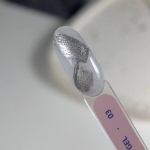DIVNA Gypsum Gel 03 Silver, 5 g srebrny żel budujący — zdjęcie 1
