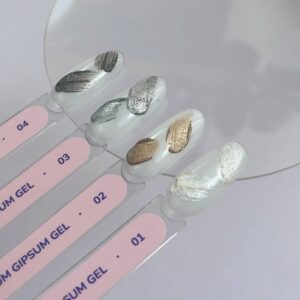 DIVNA Gypsum Gel 03 Silver, 5 g srebrny żel budujący — zdjęcie 2