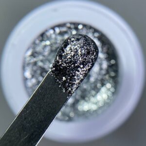 DIVNA Lucent Gel 01 Silver, 5 g srebrny żel do zdobień — zdjęcie 1