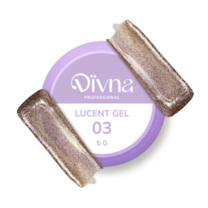 DIVNA Lucent Gel 03 Dark Gold, 5 g