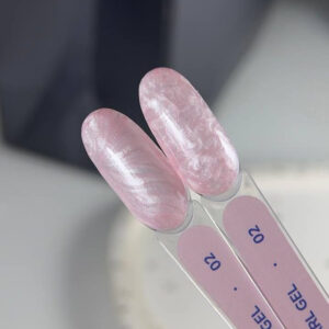 DIVNA Pearl Gel 02 Pinky, 5 g różowy żel z drobinkami — zdjęcie 2
