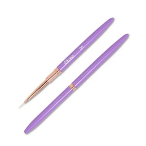 DIVNA Pędzel 06 cienki liner 12–13 mm do zdobień i french