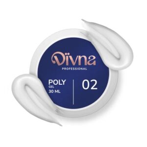DIVNA PolyGel 02 – mleczny akrylożel budujący samopoziomujący 30 g