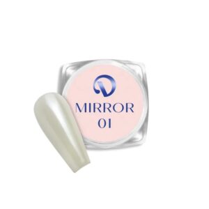DIVNA Mirror Powder 01 – mleczny perłowy pyłek do paznokci, 1 g