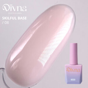 DIVNA Skilful Base 08 baza hybrydowa 13 ml rzadsza konsystencja — zdjęcie 1
