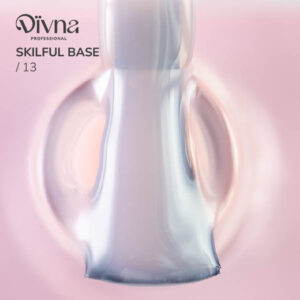 DIVNA Skilful Base 13 różowa baza hybrydowa 13 ml NEW FORMULA — zdjęcie 1