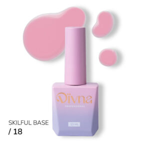 DIVNA Skilful Base 18 różowa baza hybrydowa 13 ml new formula